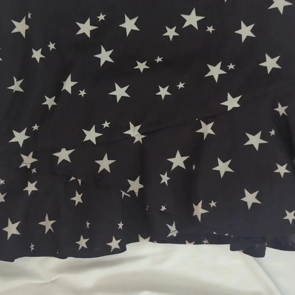 NWT Nasty Gal Star-T As You Mean To Go On Mini Skirt Color Black/White Size 2 - Picture 11 of 15